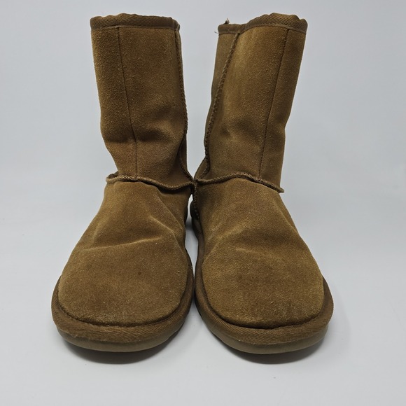 Sonoma Shearling Shaft Suede Mid-Calf Boots‎ Women's Size 9 Chestnut with Box - Picture 5 of 8